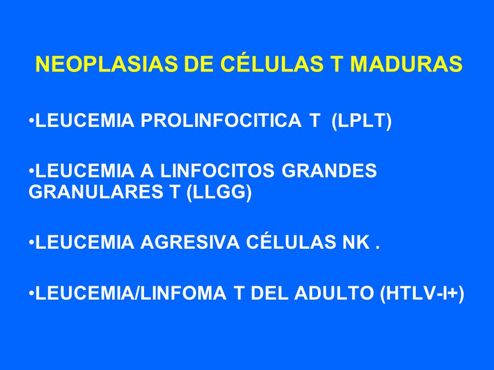 Leucemia de linfocitos grandes granulares nk